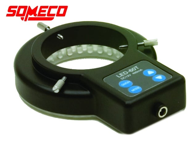 Eclairage LEDS pour microscope