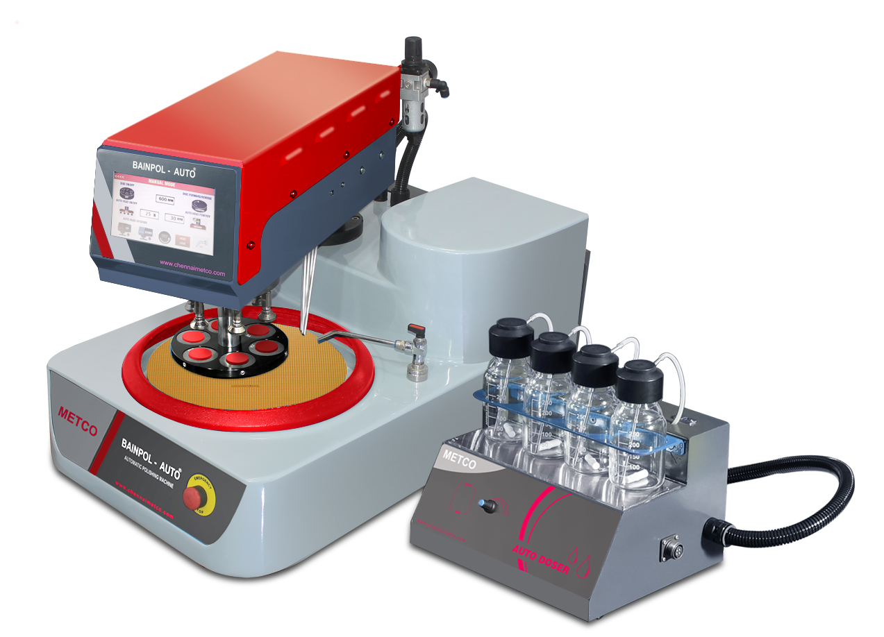 Polisseuse BAINPOL AUTO avec l'unité de dosage automatique