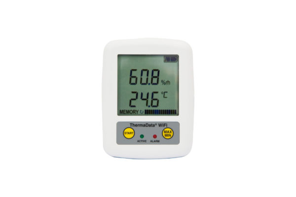 Mesureur et Enregistreur digital de température et d’humidité ThermaWIFI-Data