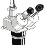 Trinoculaire microscope