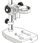 Statif pour tête optique
