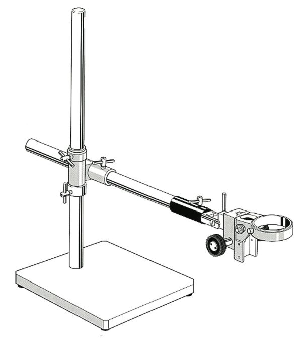 Statif pour tête optique