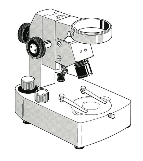 Statif pour tête optique