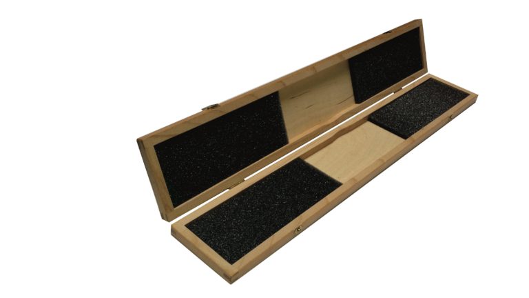 Coffret en bois pour règles