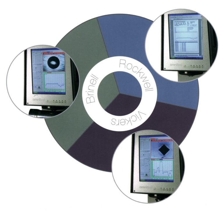 Hardness universal testing machines, universal hardness testers