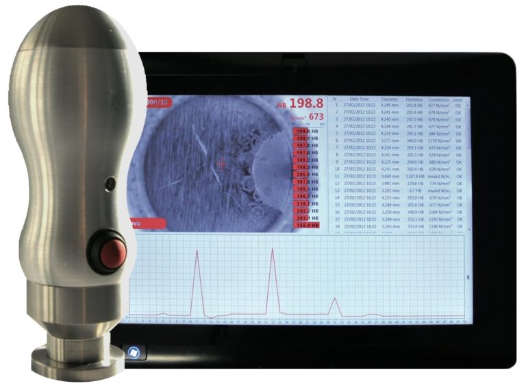 BRINELL hardness tester