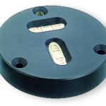 Niveau à bulle forme circulaire en croix