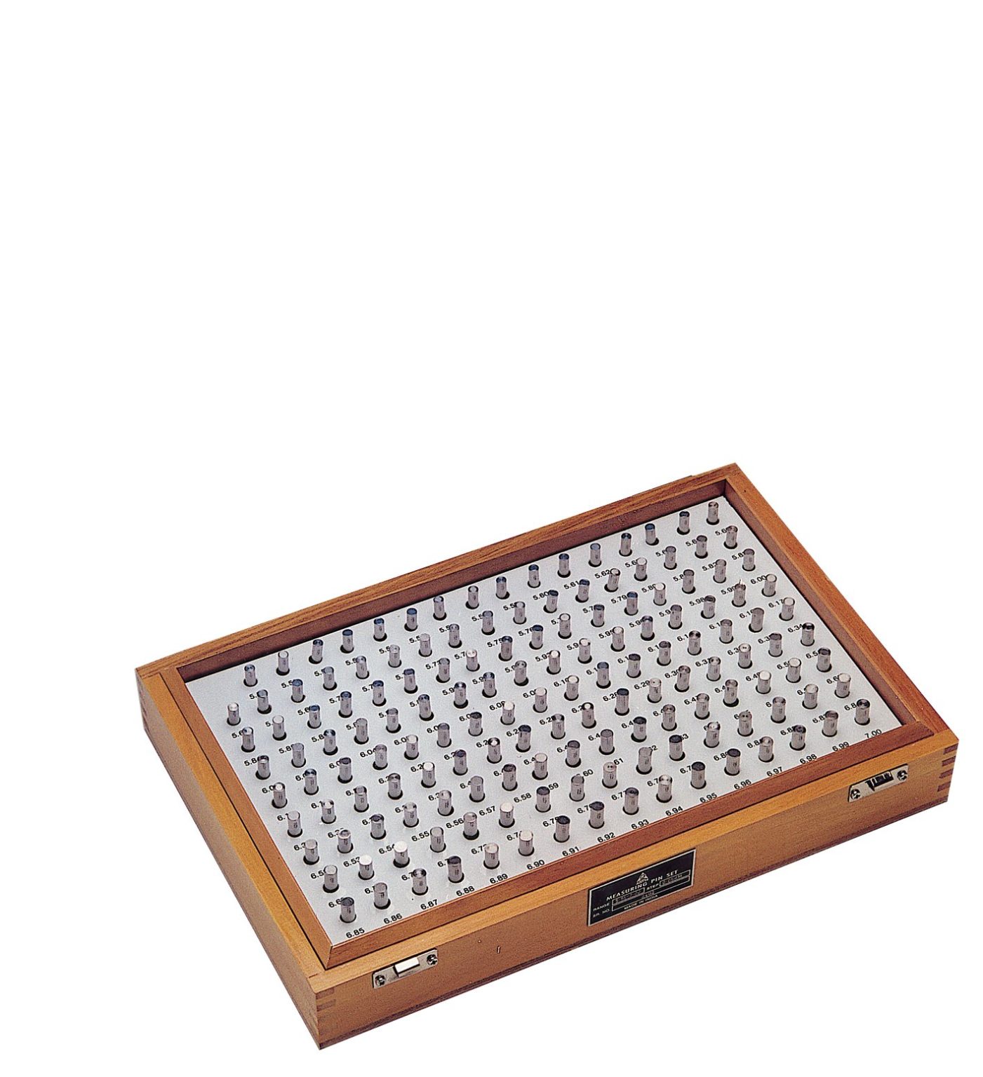 Boîte De 40 Piges Cylindriques étalonnées – 10,05 à 12 Mm Par Pas 0,05 Mm – Calibres