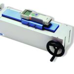 Banc d'essai manuel horizontal pour essai de traction-compression