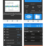 Application ANDROID pour analyse de rugosité et état de surface ROUGHNESS STUDIO SOMECO