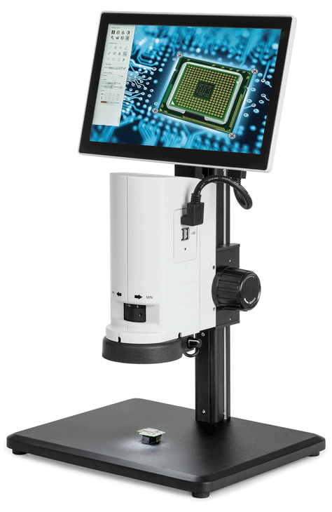 Microscope avec caméra intégrée