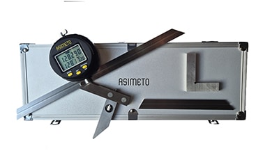 Rapporteur D'angle Numérique Magnétique 4 Côtés - 0-90°/0-180°, écran LCD, Signal Sonore, étanche IP54
