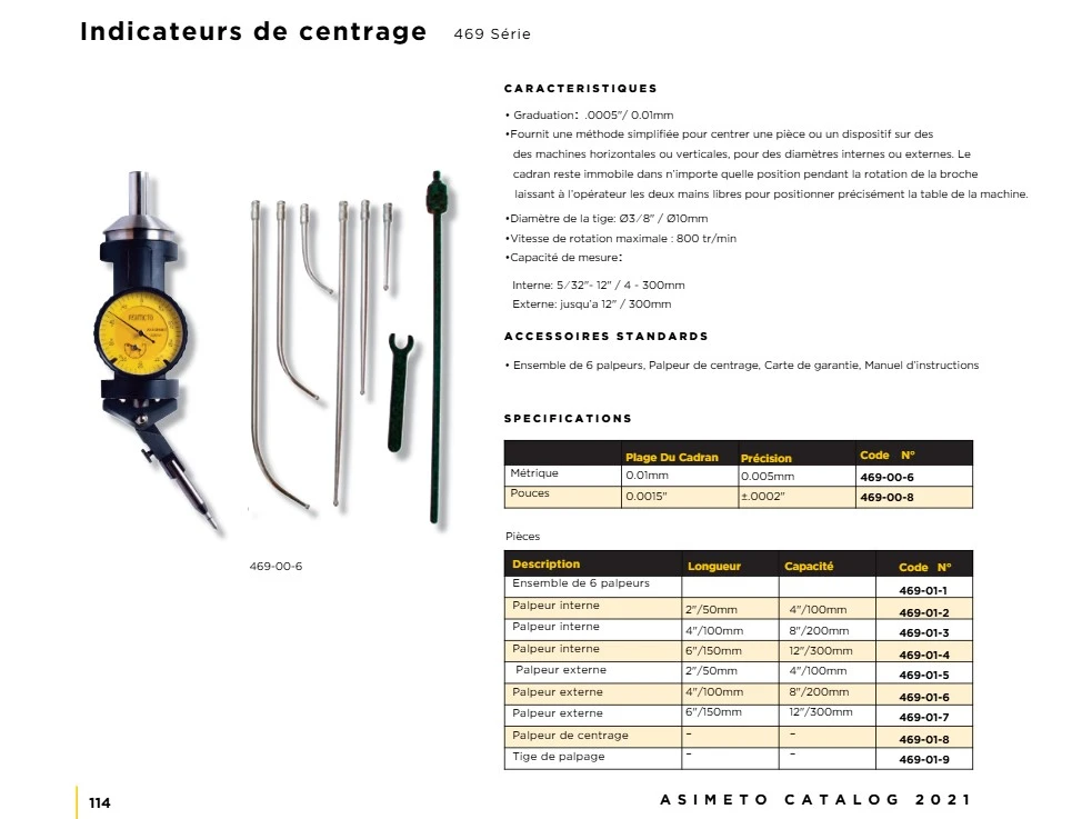 469 – ASIMETO 300 mm Centering Device - Image 3